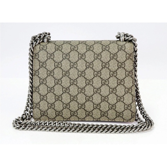 Gucci Beige and Red Shoulder Bag - Picture 3 of 16